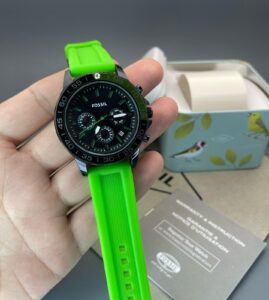 Fossil-inspired Bannon BQ2501 First Copy – black dial multifunction chronograph.