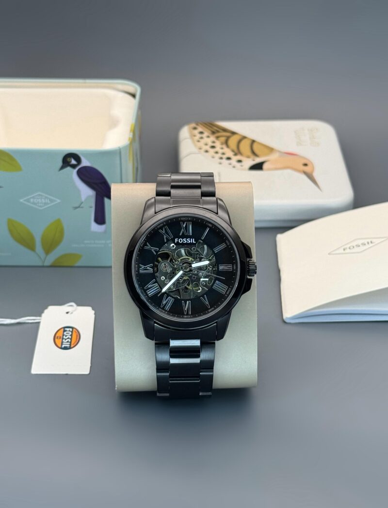 First copy Fossil Modern Machine – black dial men’s automatic watch.