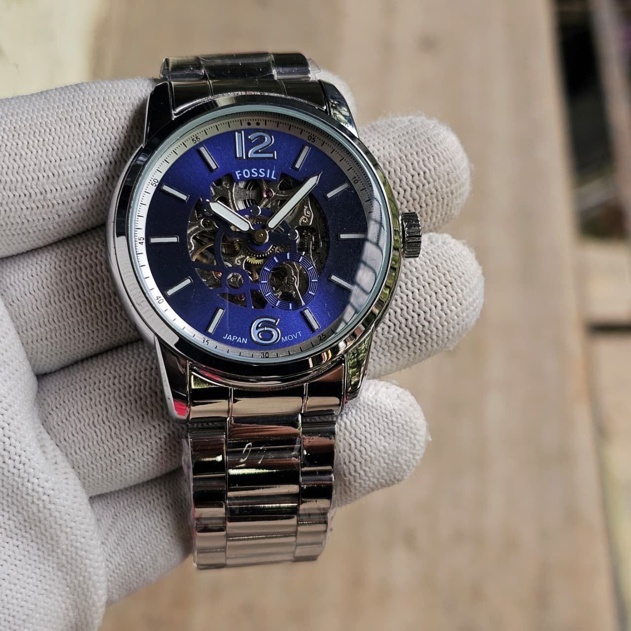 fossil-heritage-automatic-first-copy Fossil Heritage Blue First Copy - Image 1