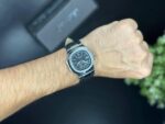 Patek Philippe Geneve first copy – denim strap with octagonal bezel.
