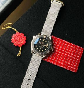 Omega  Diver 300M Bond 007 No Time To Die Black First Copy - Image 3