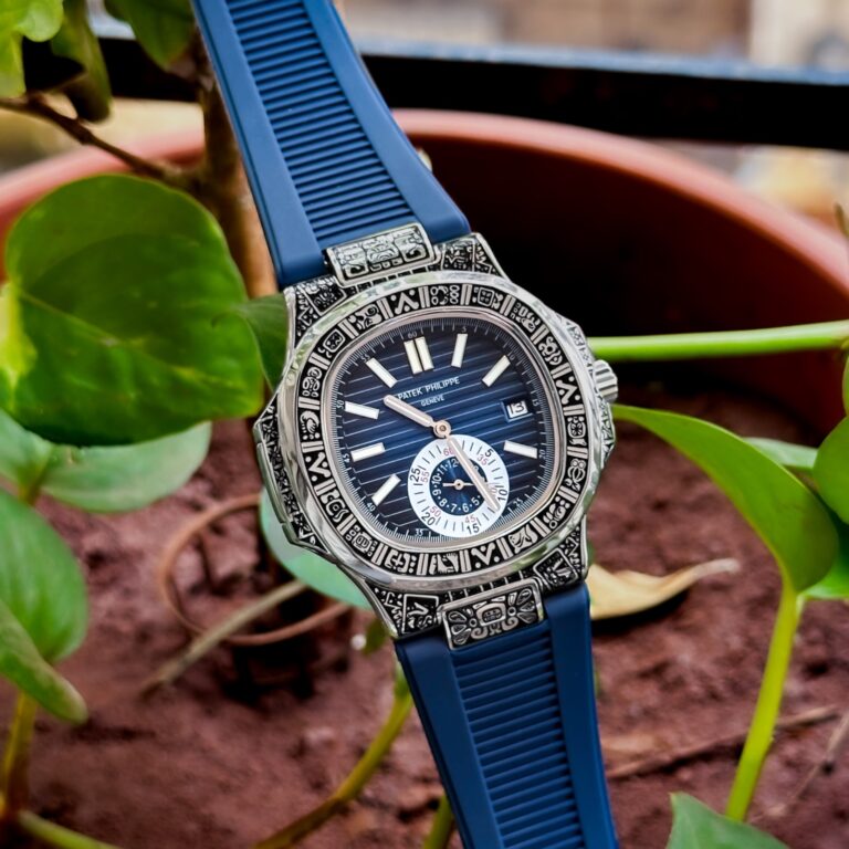 Patek Philippe Nautilus Engraved Edition – Carvin 5980/1A First Copy