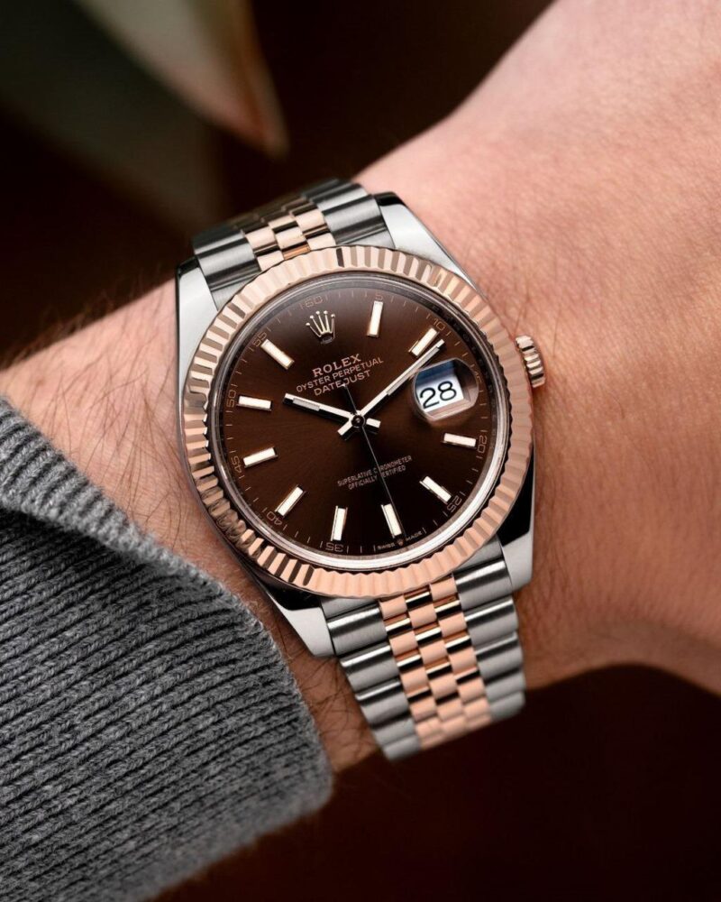 Rolex Datejust 41 Chocolate First Copy Watch