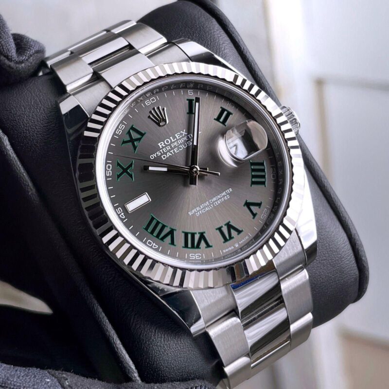 Rolex Datejust Grey 41 First Copy Automatic Watch
