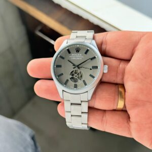 Rolex Label Noir Grey First Copy Tourbillon Watch