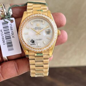 Rolex Day-Date Diamond Bezel First Copy Watch