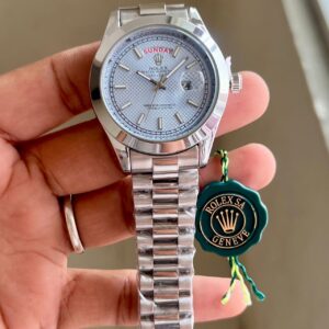 Rolex Day-Date Sky Blue Dial First Copy Watch