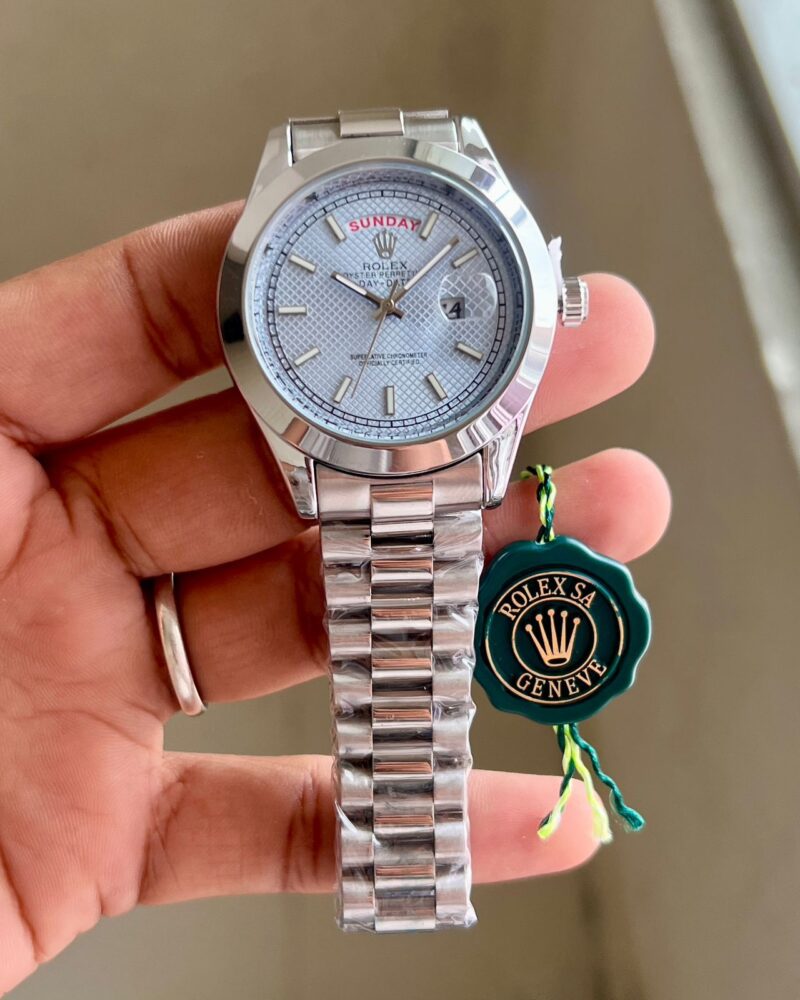 Rolex Day-Date Sky Blue Dial First Copy Watch