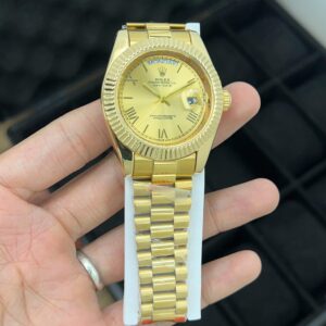 Rolex Day-Date Yellow First Copy Watch