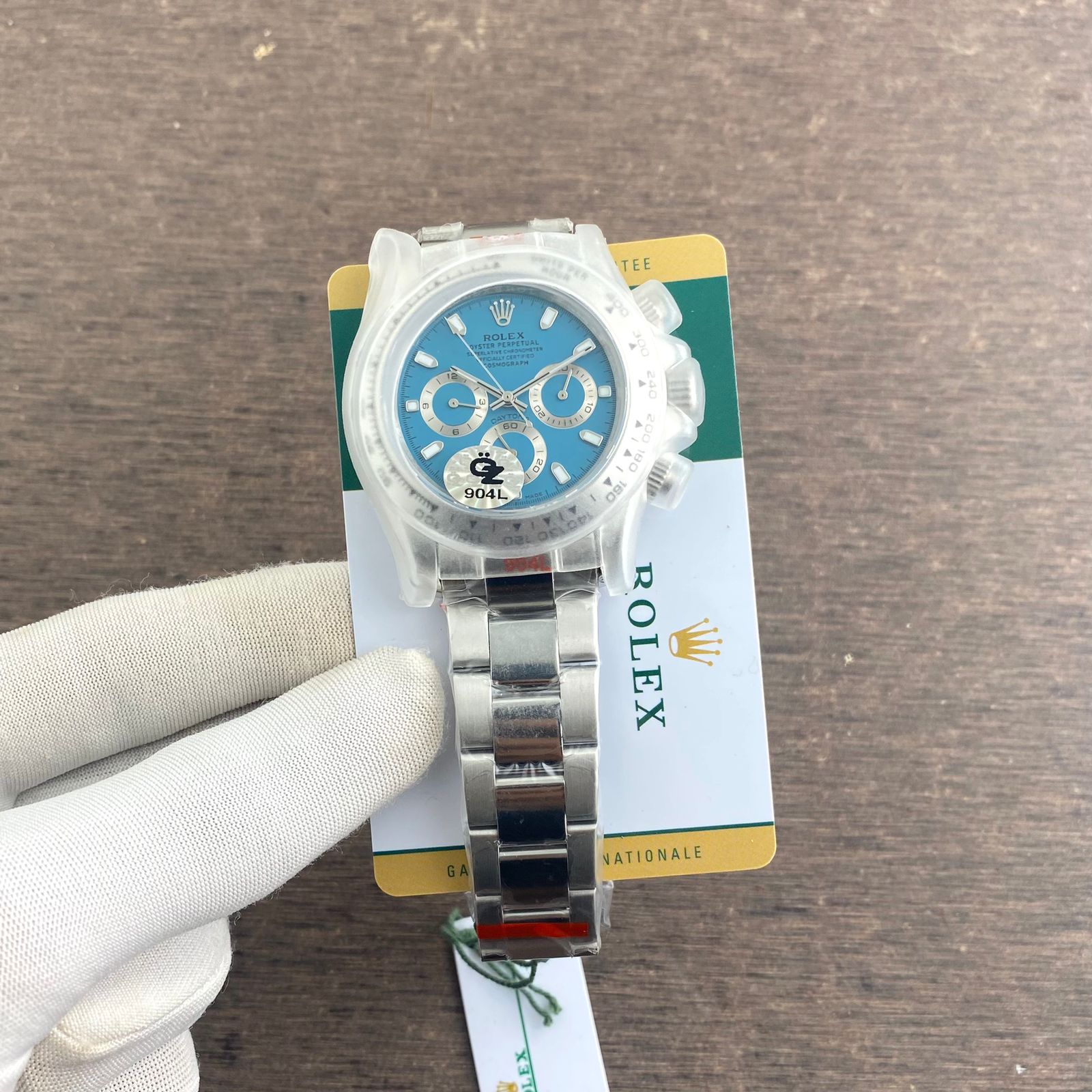 Rolex-Daytona-Blue-Swiss-Semi-ETA-4131-1 Rolex Daytona Blue Swiss Semi ETA 4131 First Copy Watch - Image 1
