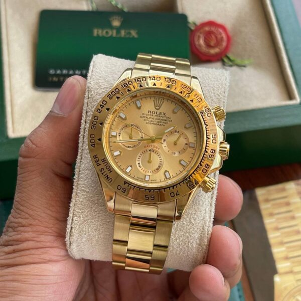 Rolex Daytona Full Golden First Copy Watch