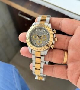 Rolex Daytona Grey Dial First Copy Watch - Image 3