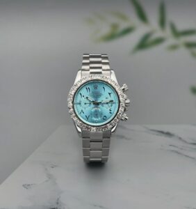 Rolex Daytona Iceblue Arabic Dial First Copy Watch - Image 2