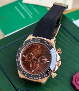 Rolex Daytona Oysterflex Chocolate First Copy Watch - Image 2