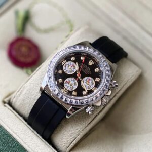 Rolex Daytona Oysterflex Diamond Dial First Copy Watch