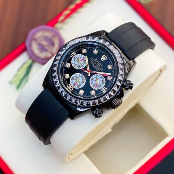 Rolex Daytona Oysterflex Full Black First Copy Watch