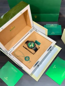 Rolex Daytona Oysterflex Green First Copy Watch - Image 2