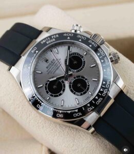 Rolex Daytona Oysterflex Grey Dial First Copy Watch - Image 3