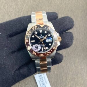 Rolex GMT Master II Root Beer Swiss Semi 3285 OZ First Copy Watch