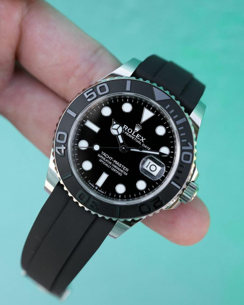 Rolex Yacht-Master Oysterflex Full Black First Copy Watch