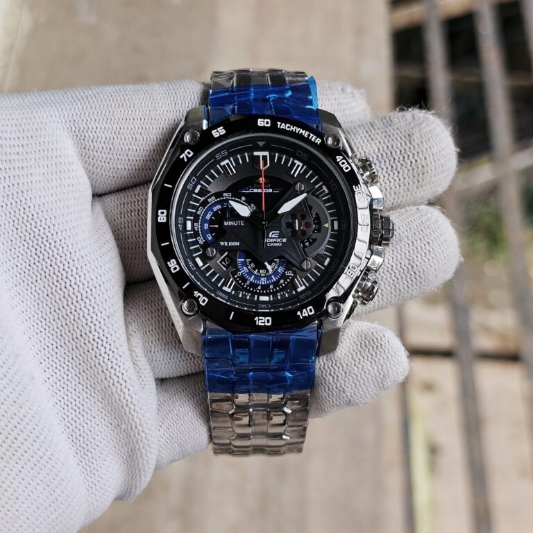Casio Edifice ECB-900TR-2 Red Bull first copy men’s watch – 43MM, digital-analog display, stainless steel bracelet.