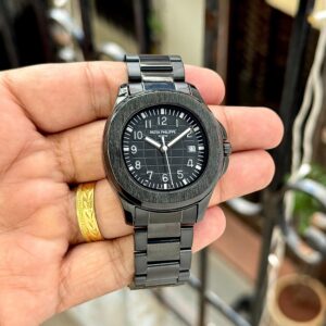 Patek Philippe Aquanaut 5167 copy– black stainless steel bracelet.