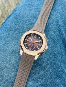 Aquanaut 5968R first copy – working chronograph and date display.