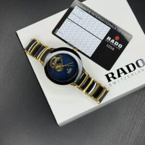 Rado Centrix Open Heart first copy watch with purple dial