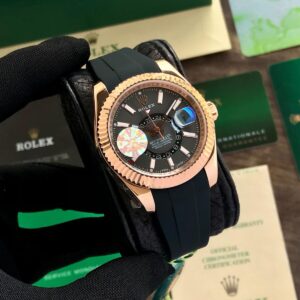 Rolex sky dweller grey yz first copy watch