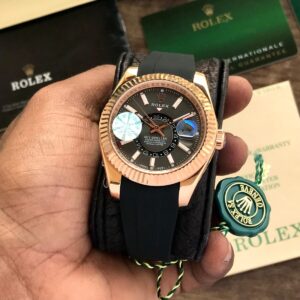 Rolex sky dweller grey yz first copy watch