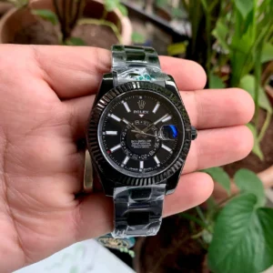 Rolex Sky-Dweller Full Black Oyster Bracelet First Copy Watch