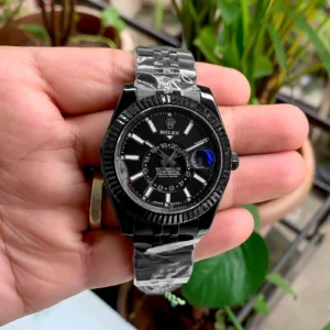 Rolex Sky-Dweller Full Black Jubilee Bracelet First Copy Watch