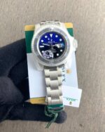 Rolex Submarine Silver Blue DIW Limited Edition – 41MM wide shot in hand