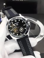 Seiko Tourbillon first copy men’s watch – 43MM, black dial, rotating tourbillon, automatic.