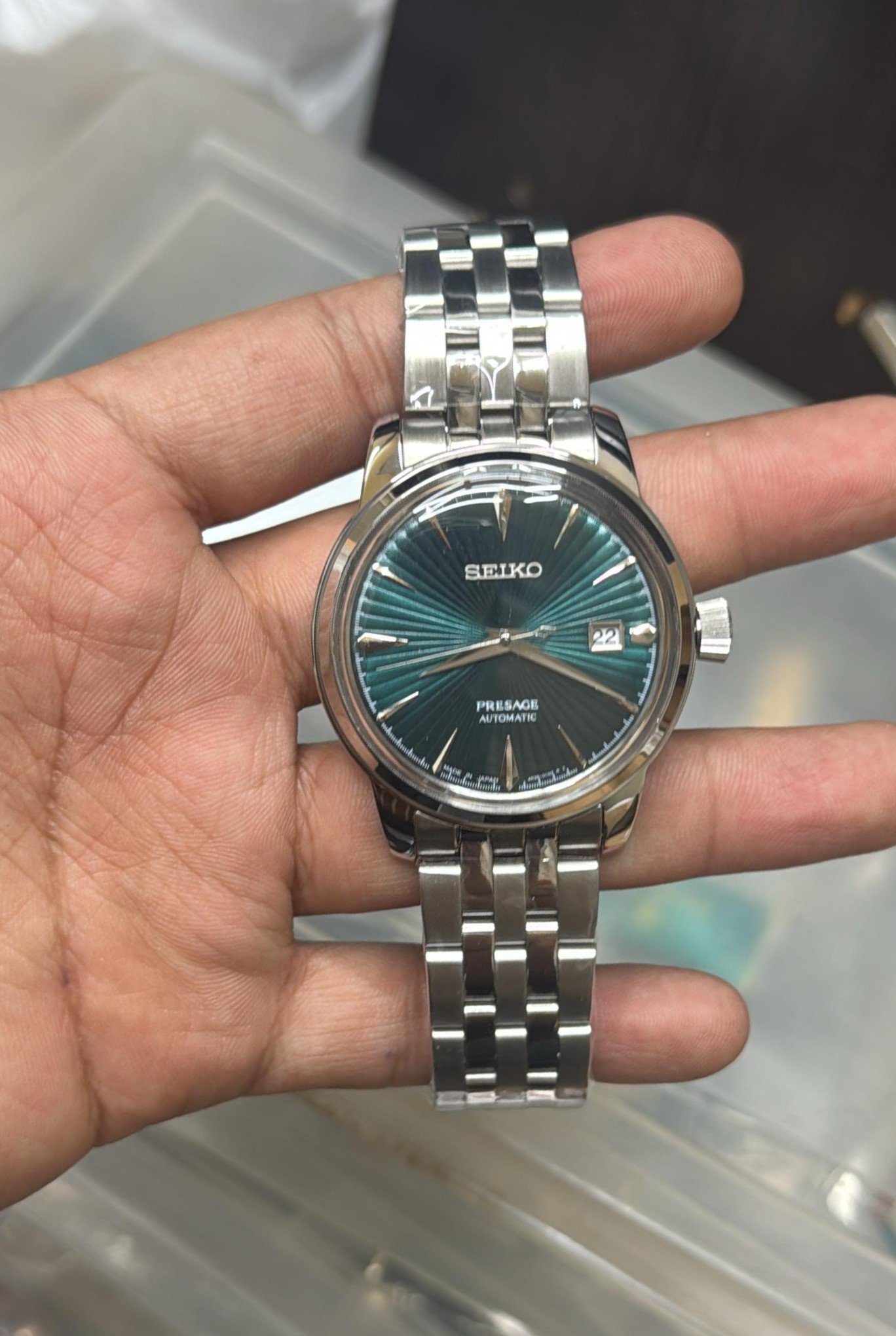 Seiko-Presage-Cocktail-Green-Dial-1 Seiko Presage Cocktail Green Dial First Copy Watch - Image 1