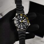 Seiko Yellow Fin Tuna Black Dial First Copy Watch