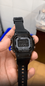 Casio G-Shock DW-5600BB-1 First Copy Watch with Metal Body