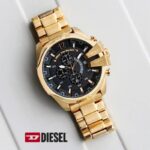 Diesel 10 Bar Golden First Copy Watch - Image 2