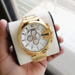 Diesel Gold Round First Copy Watch