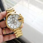 Diesel Gold Round First Copy Watch - Image 3