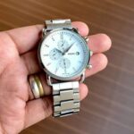 Fossil Chain Silver First Copy Watch