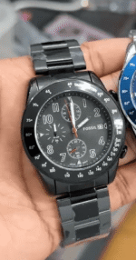 Fossil Sports Tourer Black Chronograph First Copy Watch