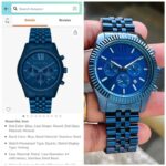 Michael Kors Dynamic Lexington Blue 44 First Copy Watch - Image 3