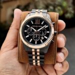 Michael Kors Lexington Dynamic Black Chronograph First Copy Watch - Image 2