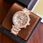 Michael Kors Parker Rose Gold Chronograph First Copy Watch