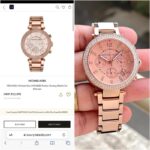 Michael Kors Parker Rose Gold Chronograph First Copy Watch - Image 3