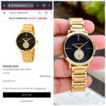 Michael Kors Portia Gold First Copy Timepiece - Image 2