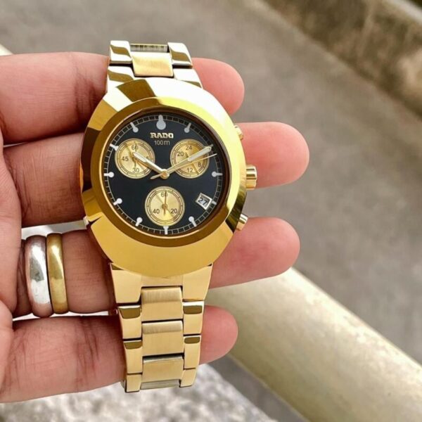 Rado Diastar Gold Chronograph First Copy Watch