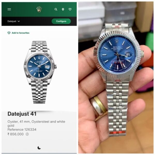 Rolex DateJust First Copy Watch 41MM