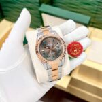 Rolex DateJust Grey Dial First Copy Watch - Image 2